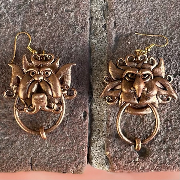 Labyrinth Earrings Etsy