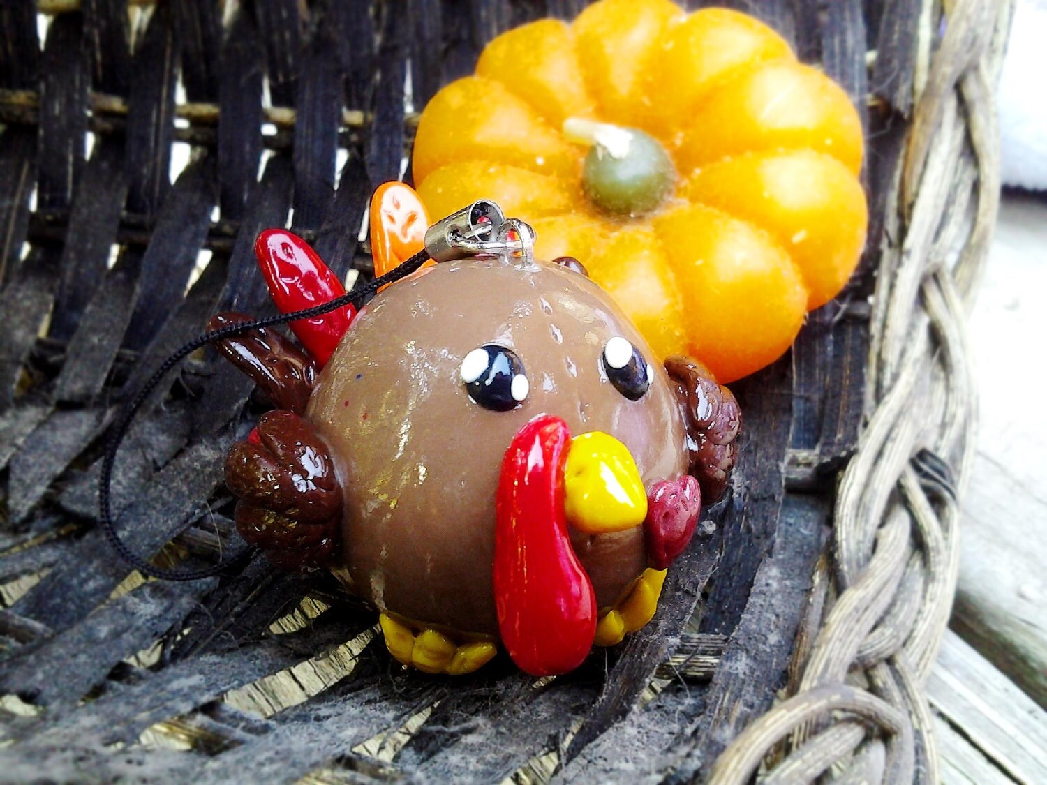 ON SALE Gibbers the Turkey Bubbimal Handmade Polymer Clay | Etsy