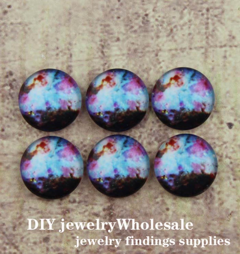and can do 10mm 14mm 15mm 16mm 18mm 20mm 25mm 30mm Glass Cabs Cabochons-434x6 10pcs 12mm Handmade Photo Glass Cabochon