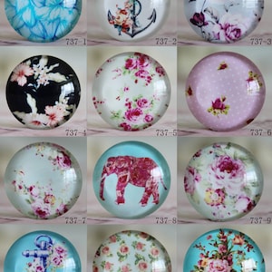 handmade Photo round clear glass dome cabochons 8mm 10mm 12mm 14mm 15mm 16mm 18mm 20mm 22mm 25mm 30mm 35mm 40mm 50mm 58mm-xy737