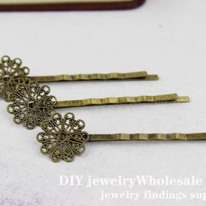 10pcs High Quality Hair Clips with pad