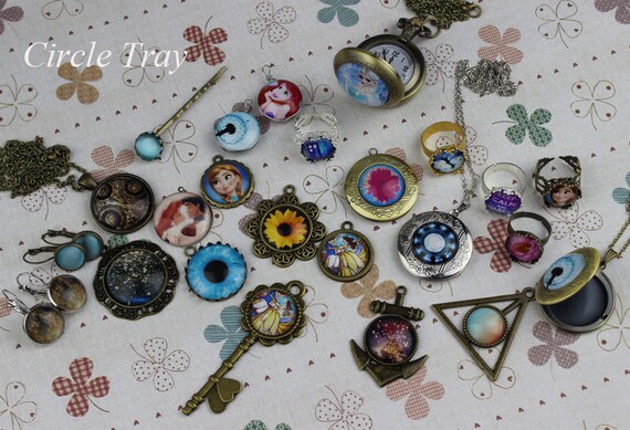 10個 10 mm 12 mm 15 mm ハンドメイドフォトガラスカボション（ヒョウ