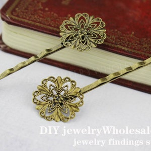 10pcs High Quality Hair Clips with pad