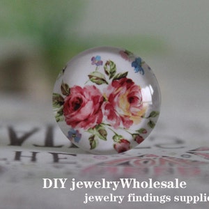 Handmade Photo Glass Cabs Cabochons 8mm 10mm 12mm 14mm 15mm 16mm 18mm 20mm 25mm 30mm -yx721-18