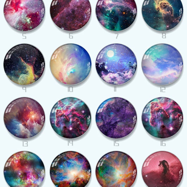Handmade Round Photo glass Cabochons 8MM-58MM -xy868