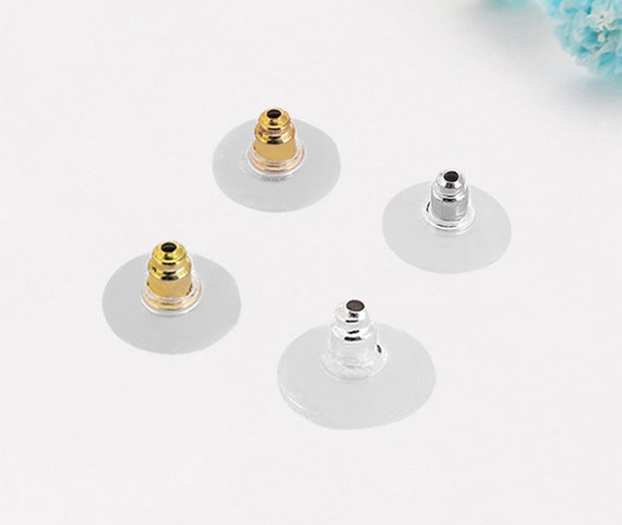 100pcs high quality stainless steel Back Earring Stoppers