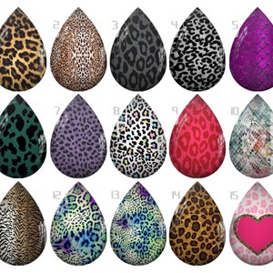 Handmade Teardrop oval glass cabochons pendants - st668