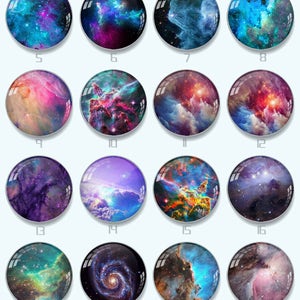 Handmade Round Photo glass Cabochons 8MM-58MM -xy869