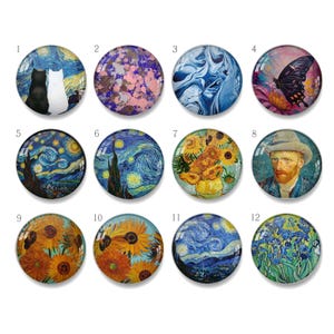Watercolor Cabochon,Art painting image Glass dome,10mm 12mm 14mm 16mm 18mm 20mm 25mm 30mm 35mm 40mm Art Photo Jewelry - xy2540