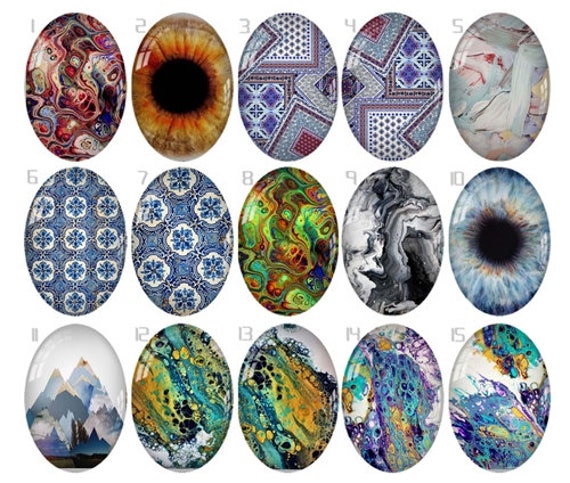 Resin Cab - Teardrop Medium, Swirl Resin Cab - Teardrop Medium, Swirl