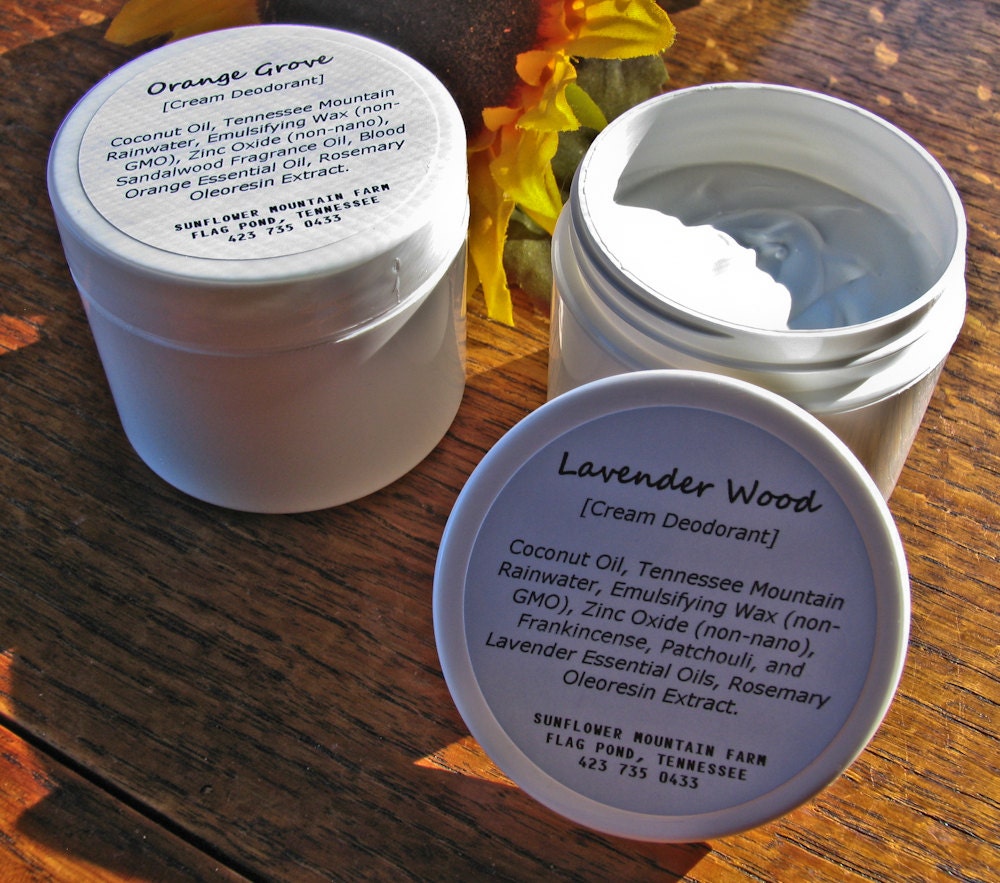 Natural Cream Deodorant
