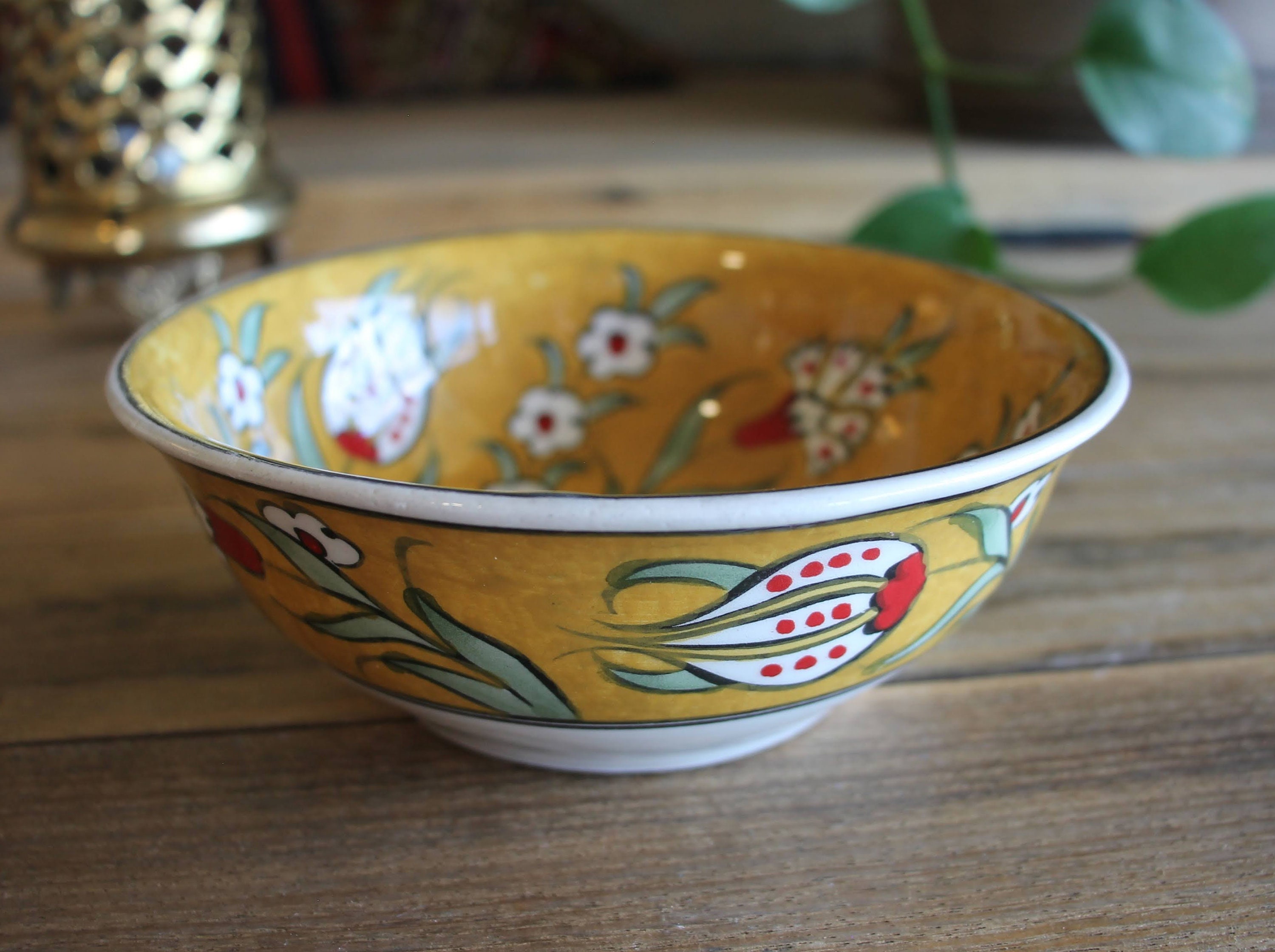 Soup Bowls Hand Painted Ceramic Turkish Ceramic Bowl multi Etsy Australia