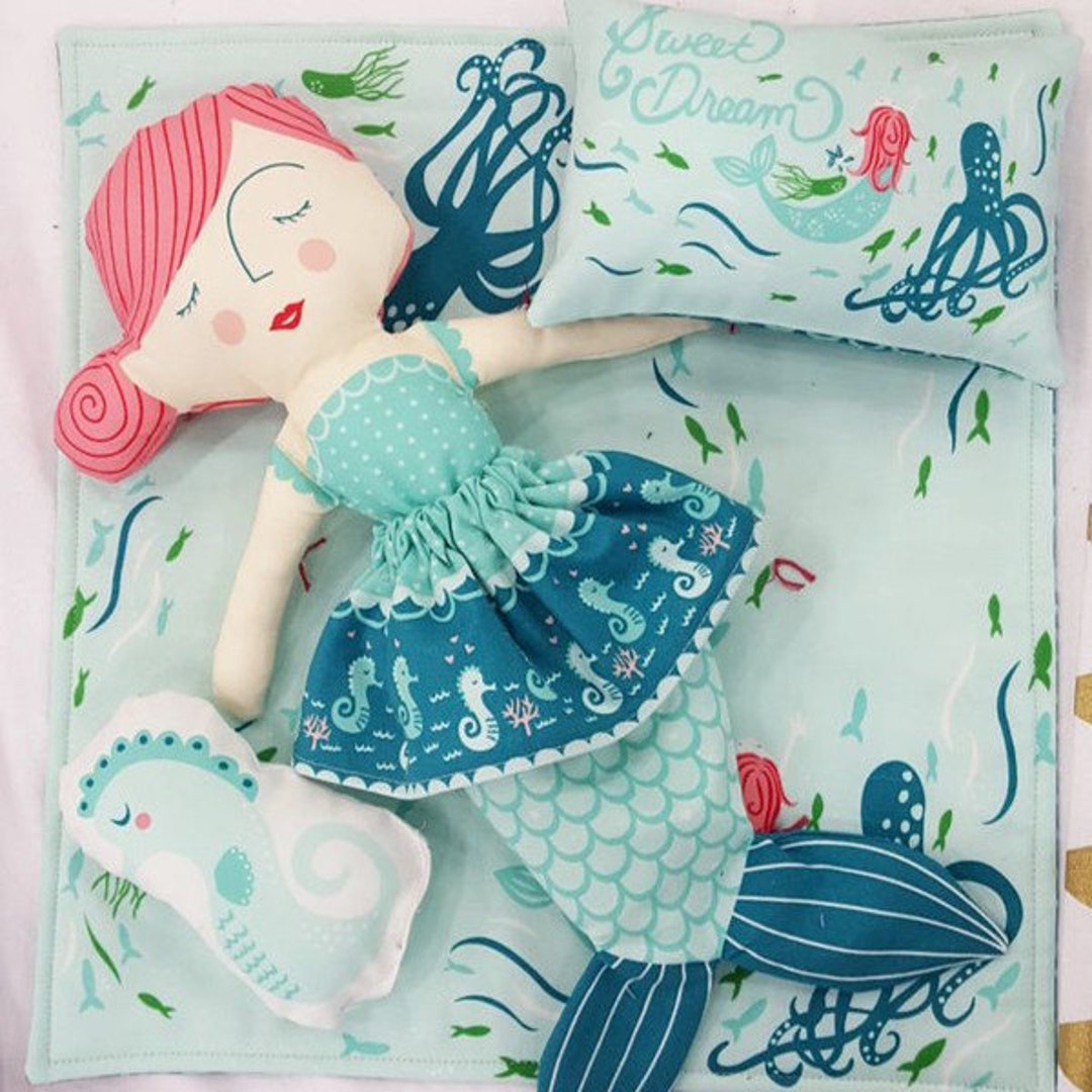 Mermaid Fabric, Mermaid Prints, Scales Fabric, Cotton Fabric, Knit by the  Yard, Fabric by the Yard, Under the Sea Nursery, Mermaid Nursery 