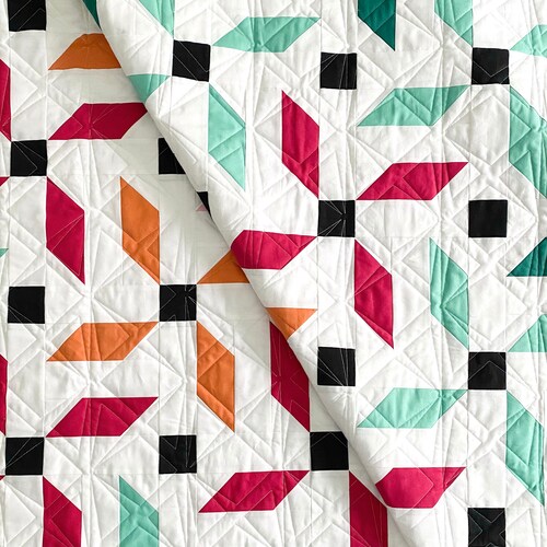 Propeller Quilt shops kit - Mandi Persell of Sewcial Stitch 66