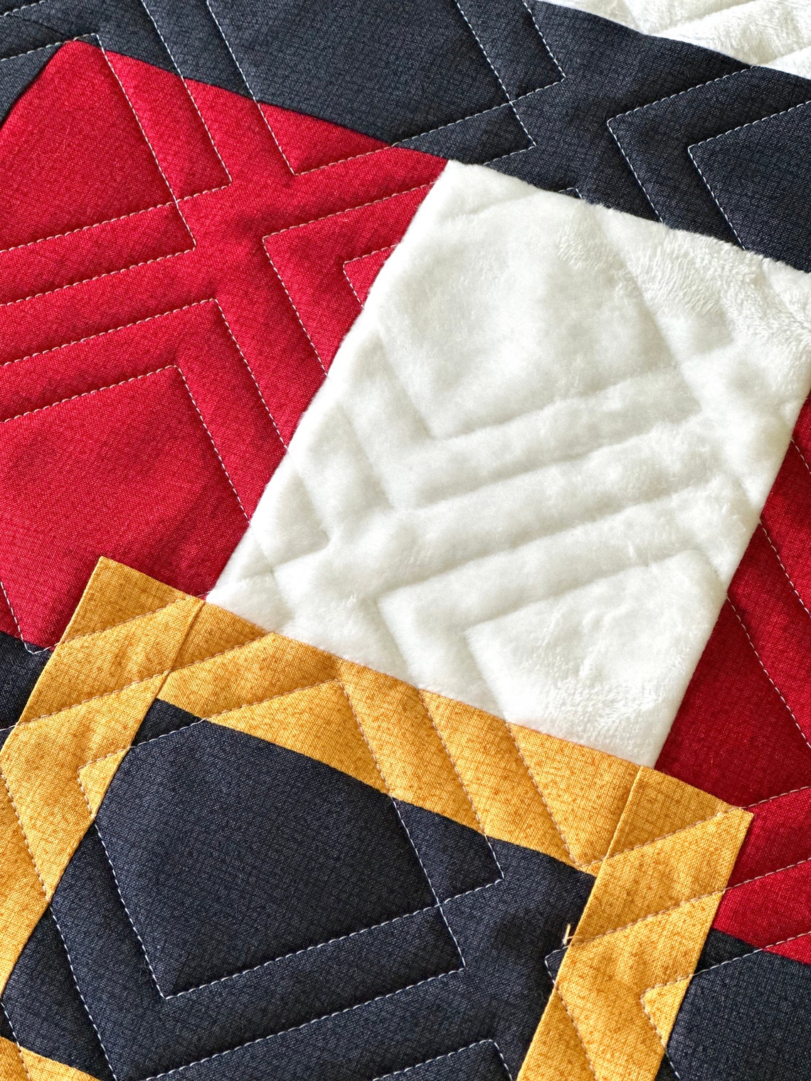 MINKY Santa Suit Quilt Kit Mandi Persell of Sewcial Stitch