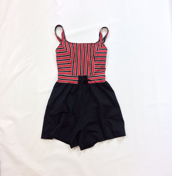 one piece swim romper