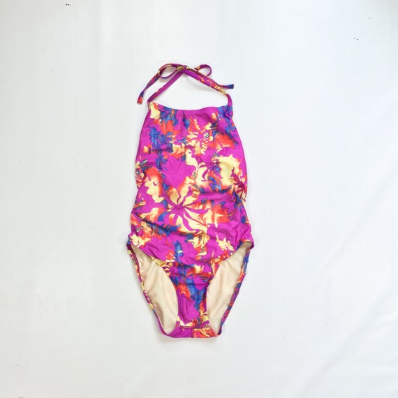 speedo halter one piece swimsuit