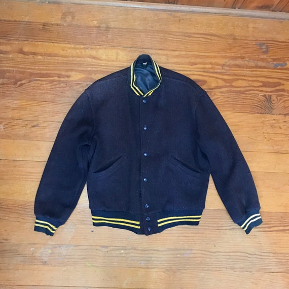 40s SPORTS Jacket Mens Small Medium 38 Preppy Mens