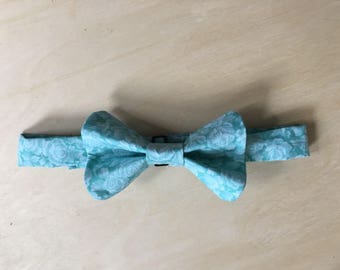 February Flowers Clip-on  Bow Tie