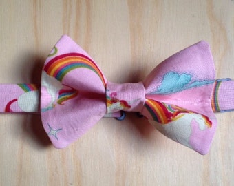 Light Pink Unicorn bowtie