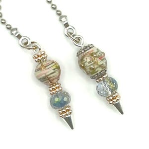 Handmade Paper Bead Ceiling Fan Pull: Decorative Light Chain