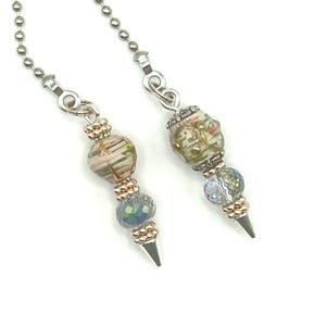 Handmade Paper Bead Ceiling Fan Pull: Decorative Light Chain