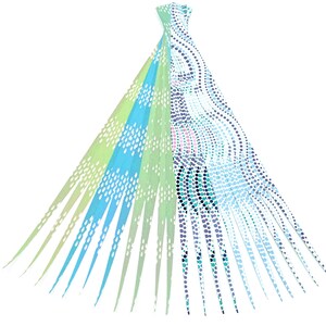 Paper bead strips half inch or 1 inch precut paper bead double sided triangle shape make paper beads works with slotted bead roller tool