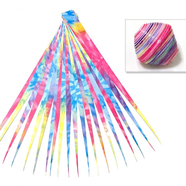 Paper Strips Half Inch or 1 Inch Wide Precut Paper Bead Strips Make Paper Beads Will Work with Slotted Bead Roller and Quilling Tool