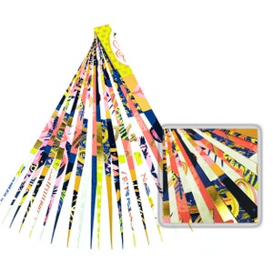 Gold Foil Paper Strips: Precut for Bead Rolling, Scrapbook Paper