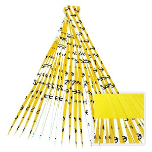 Paper Strips Double Sided Precut Half Inch or 1 Inch Paper Bead Strips Make Paper Beads Works with Slotted Bead Roller Quilling Tool