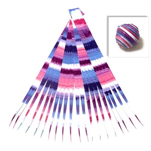 Precut Paper Bead Strips Shades of Pink Purple & White Make Paper Beads Half Inch or 1 Inch Wide  Paper Strips Works with Bead Roller Tool
