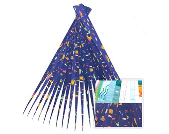 Paper Bead Strips Double Sided Half Inch or 1 Inch Paper Strips for Making Paper Beads and other Paper Crafts Works with Slotted Bead Roller