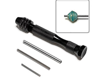 Paper Bead Roller – 3 Interchangeable Slotted Tips (1/16”, 3/32”, 1/8”)