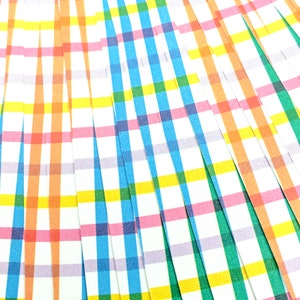 Paper Strips Half Inch or 1 Inch Precut Paper Bead Strips Make Paper Beads Works with Slotted Bead Roller Quilling Tool