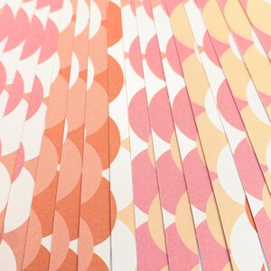 Paper Strips Half Inch or 1 Inch Precut Paper Bead Strips Make Paper Beads Works with Slotted Bead Roller Quilling Tool