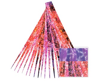 Paper Bead Strips Double Sided Half Inch or 1 Inch Inch Strips for Making Paper Beads and other Paper Crafts Works with Slotted Bead Roller