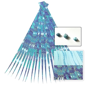 Paper Bead Strips Double Sided Half Inch or 1 Inch Paper Strips for Making Paper Beads and other Paper Crafts Works with Slotted Bead Roller