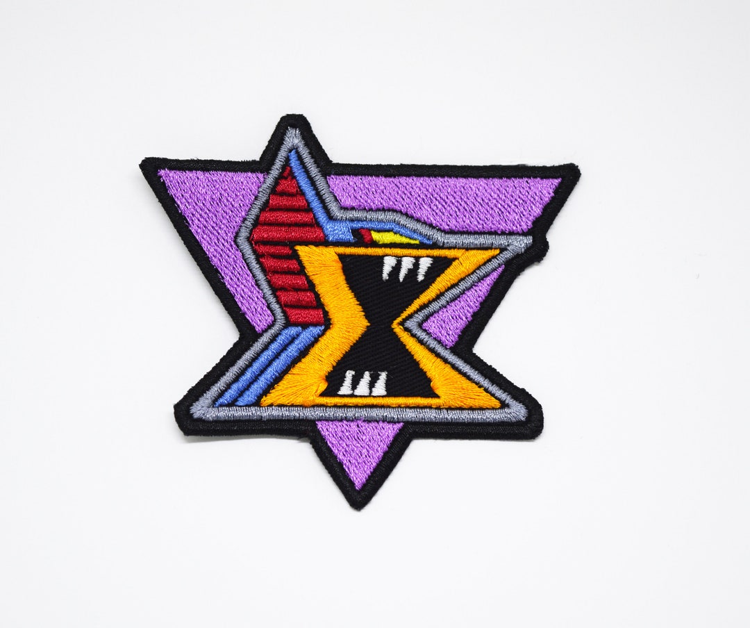 Sigma - Iron on Patch - Megaman X Mavericks Shiny Metallic