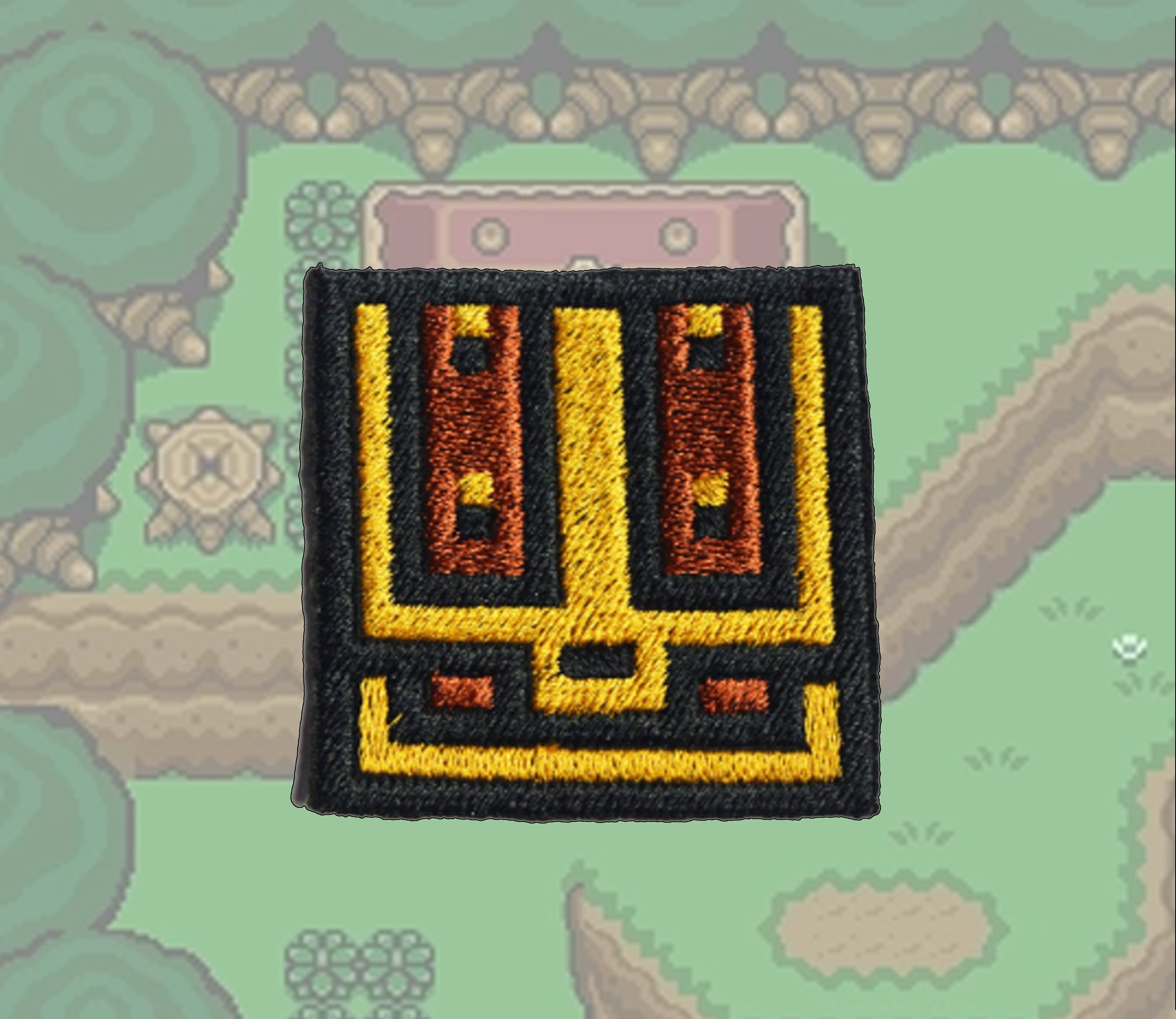 Zelda Link to the Past Treasure Chest - Iron on Patch