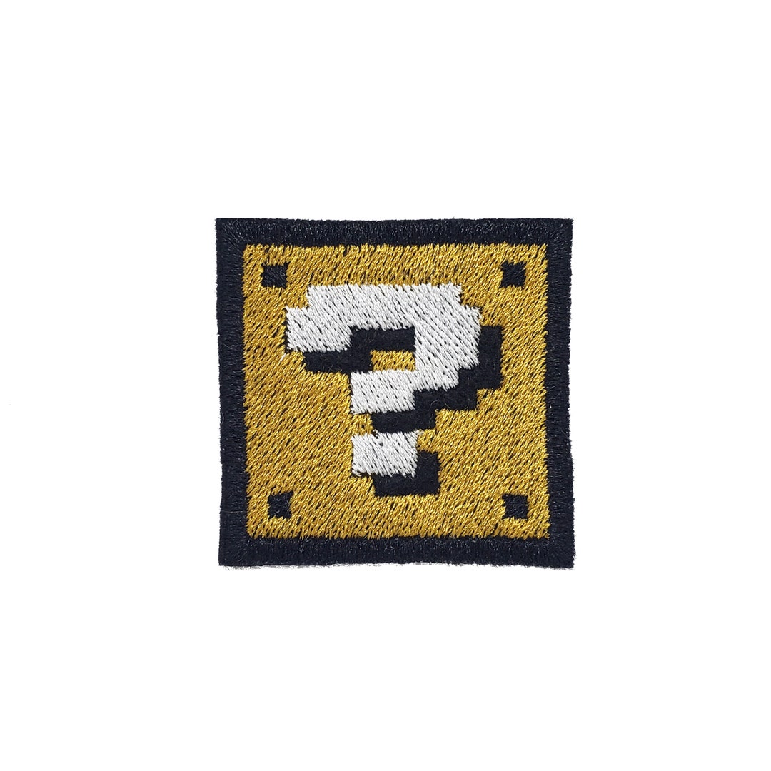 Fire Flower Super Mario Iron on Patch 
