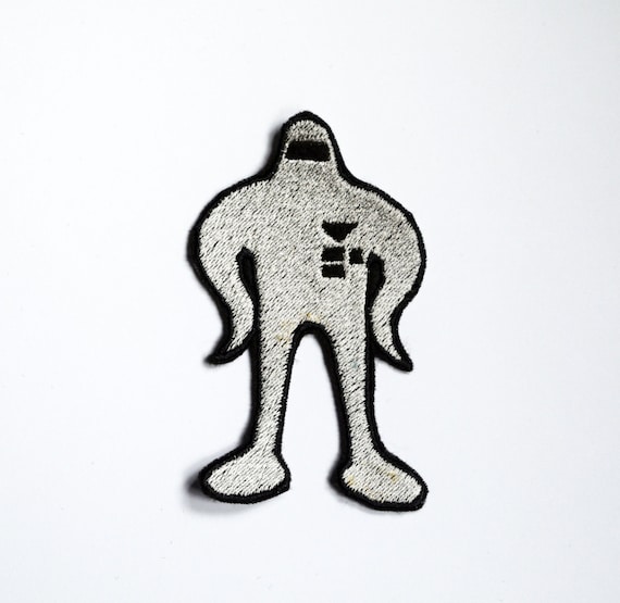 Mega Charizard X Iron on Patch Shiny Metallic Embroidered. 
