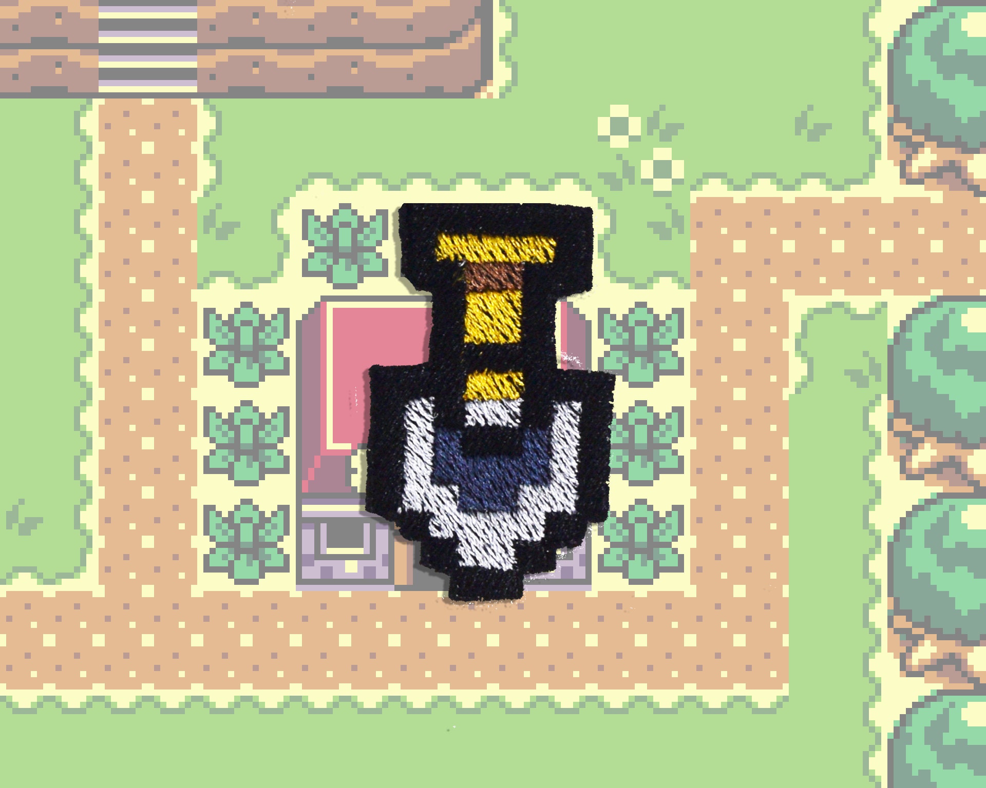 Shovel Zelda Links awakening inspired embroidery Iron on Etsy