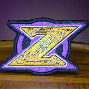 Mega Man Zero - Iron On patch - Megaman Zero inspired embroidery