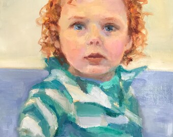 Retratos por encargo, a partir de fotografías o retratos en vivo.