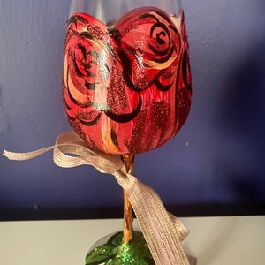Valentine Wine Rose bouquet