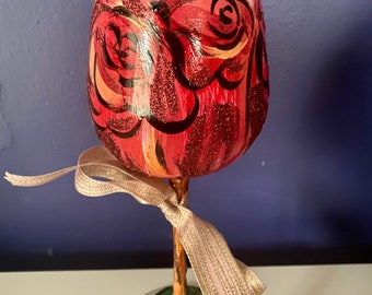 Ramo de rosas de vino de San Valentín