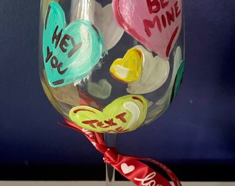 Tarta dulce de San Valentín... Copa de corazón de amor