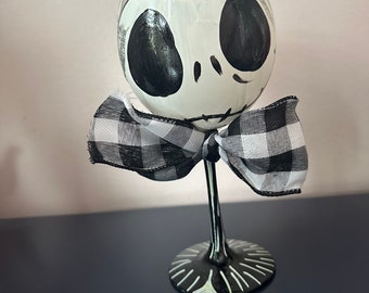 Jack Skelly Handpainted Glass