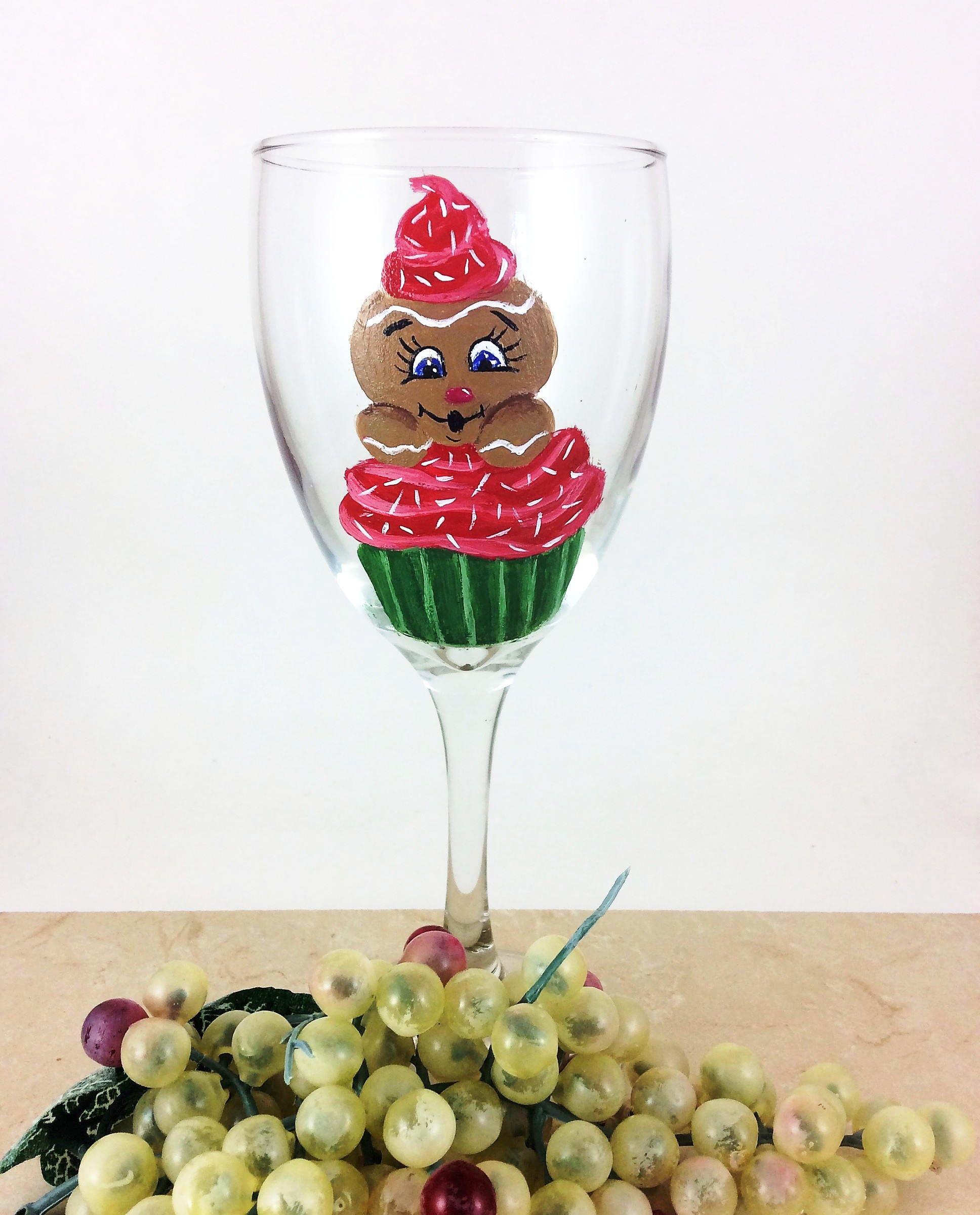 christmas wine glass holiday wine glasses painted wine glasses wine christmas