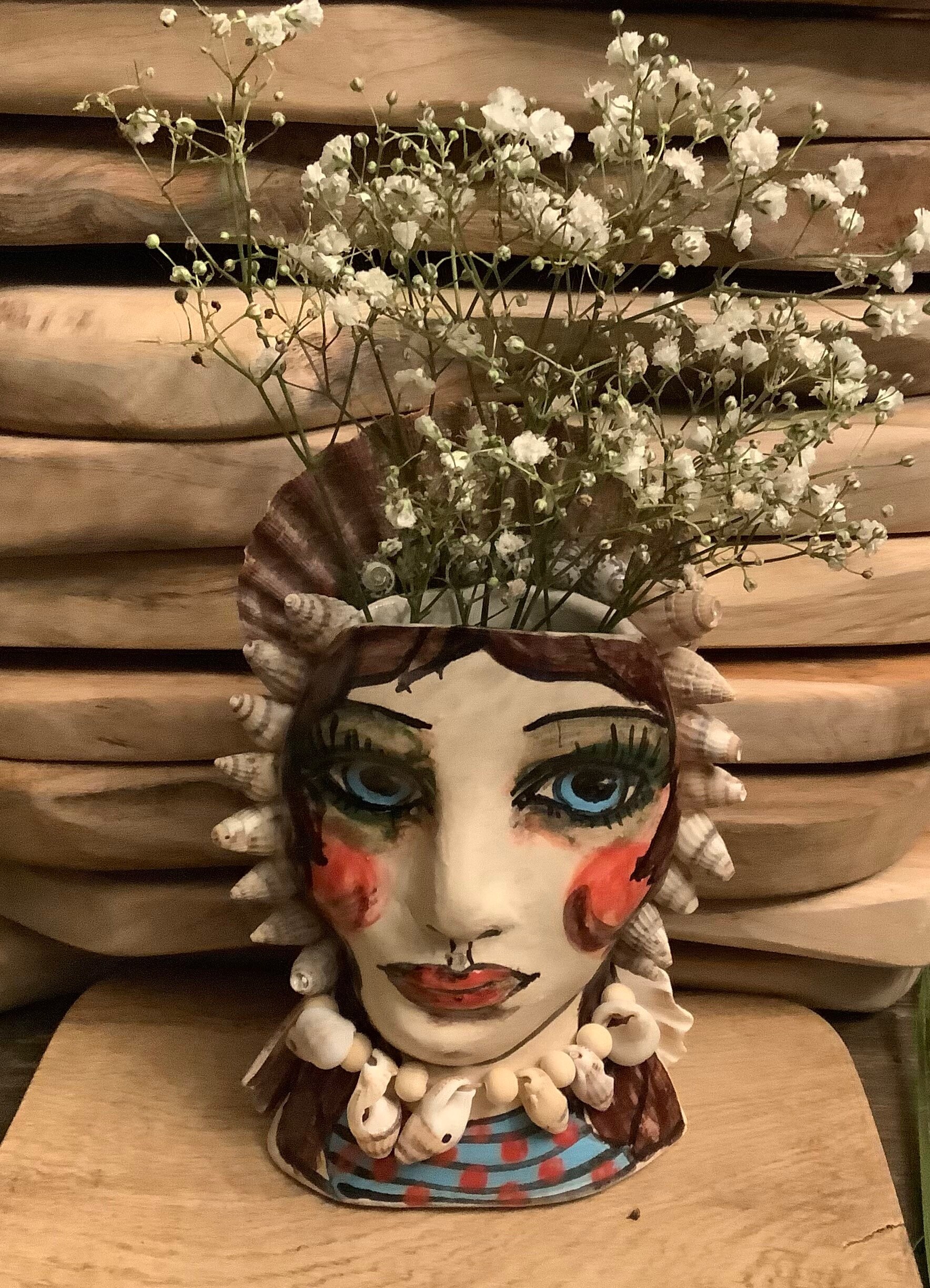 Vase à Fleurs de Sirène